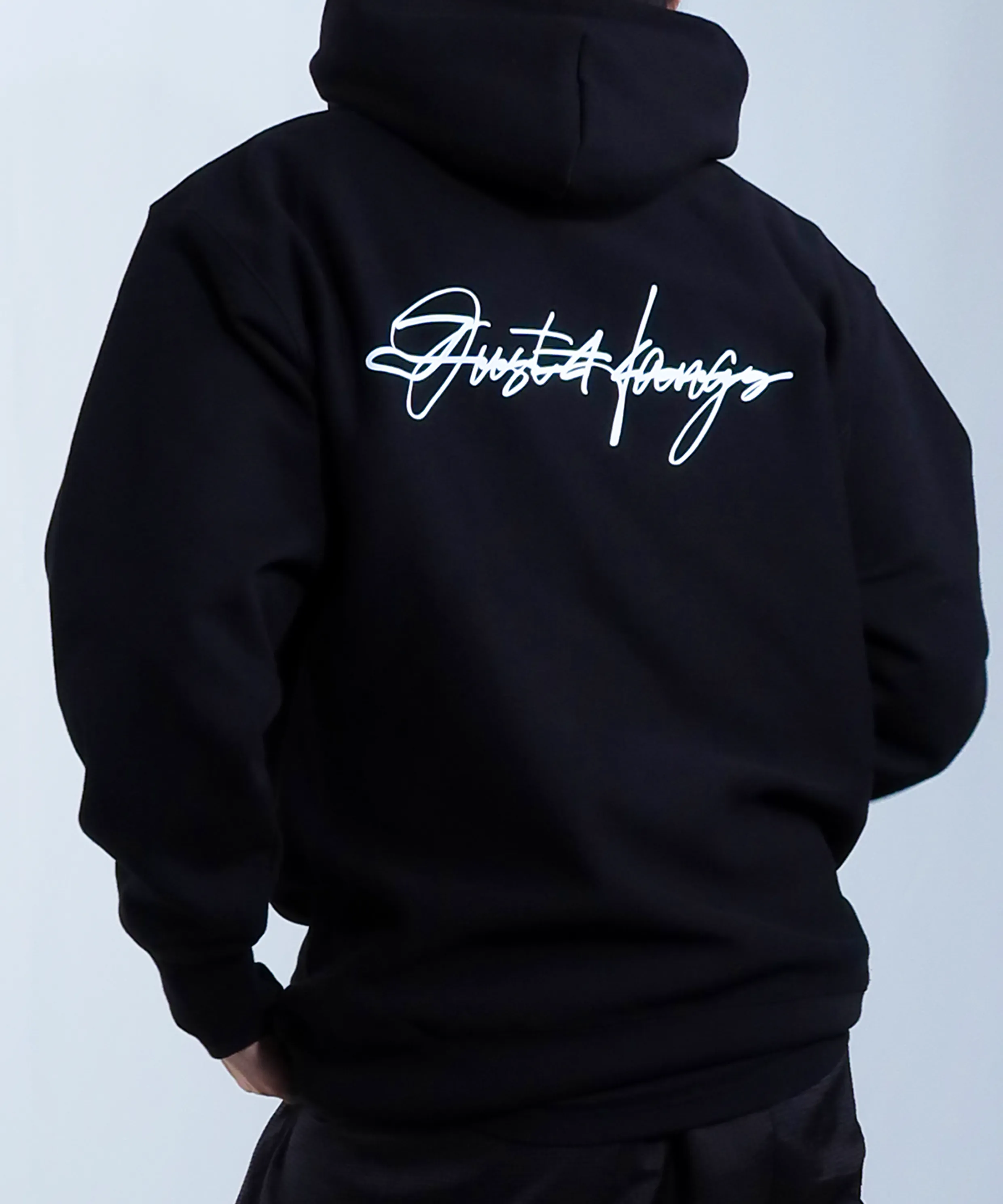 Big Logo Fleece Hoodie [Black]