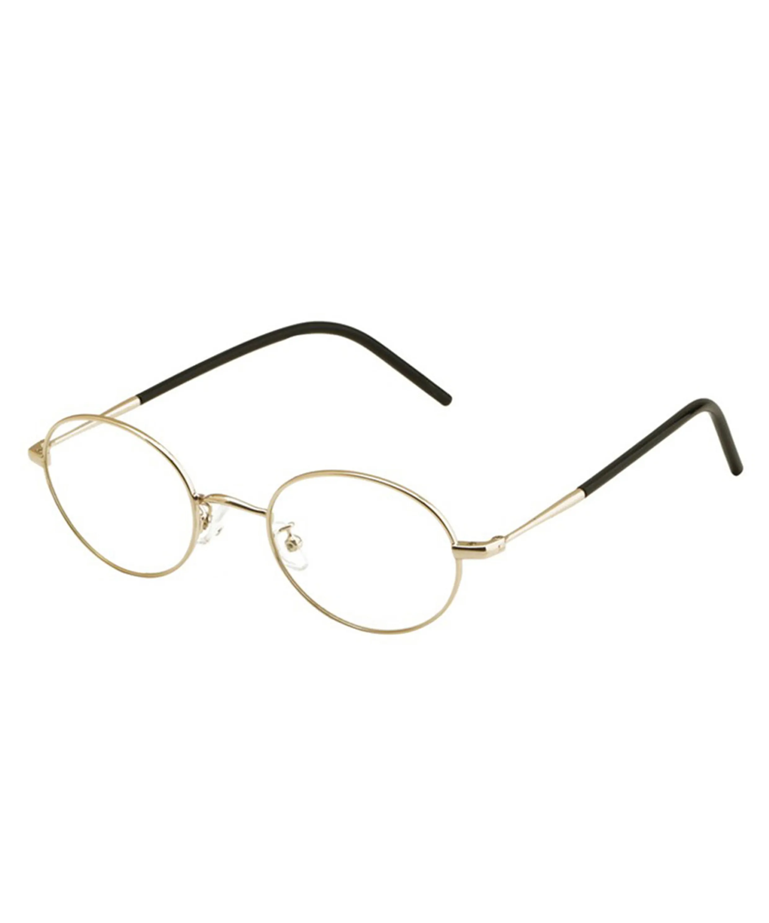 PURE OVAL glasses (Light Gold)