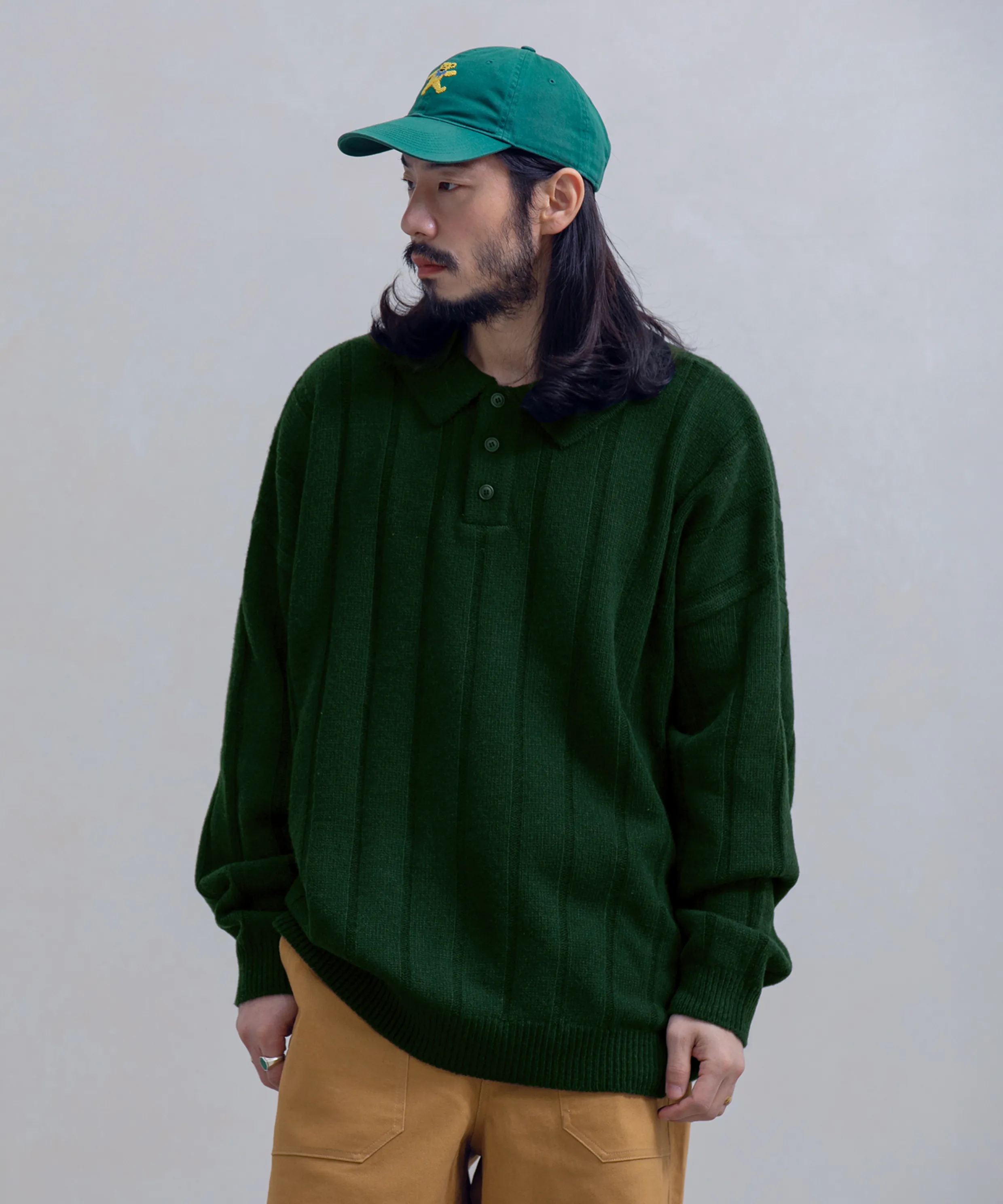 Warm fleece check sweatshirt green 6 Warm fleece check sweatshirt green