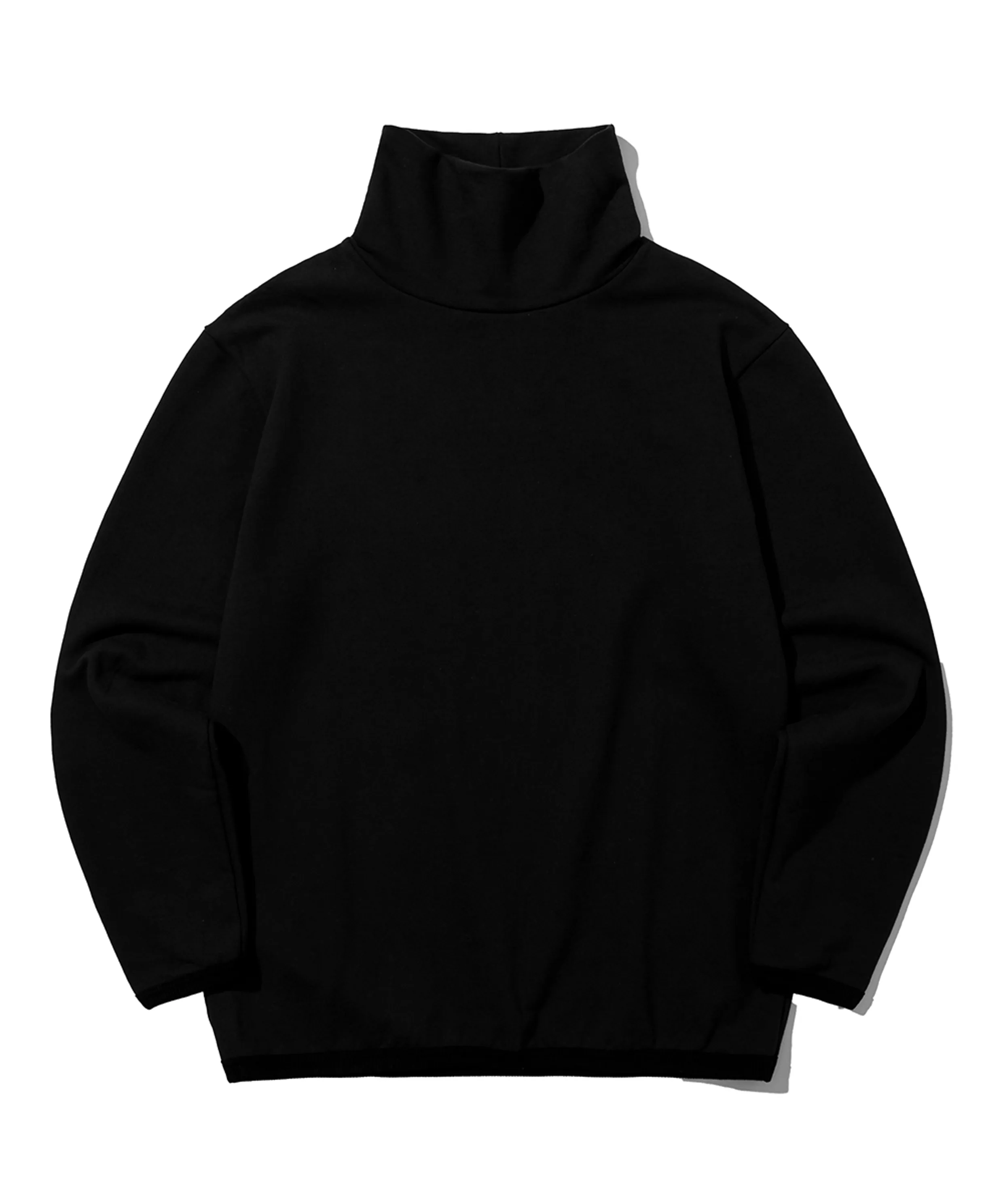 Warm-Up Heavy Terry Polar Solid Sweatshirt WHP-869 Black