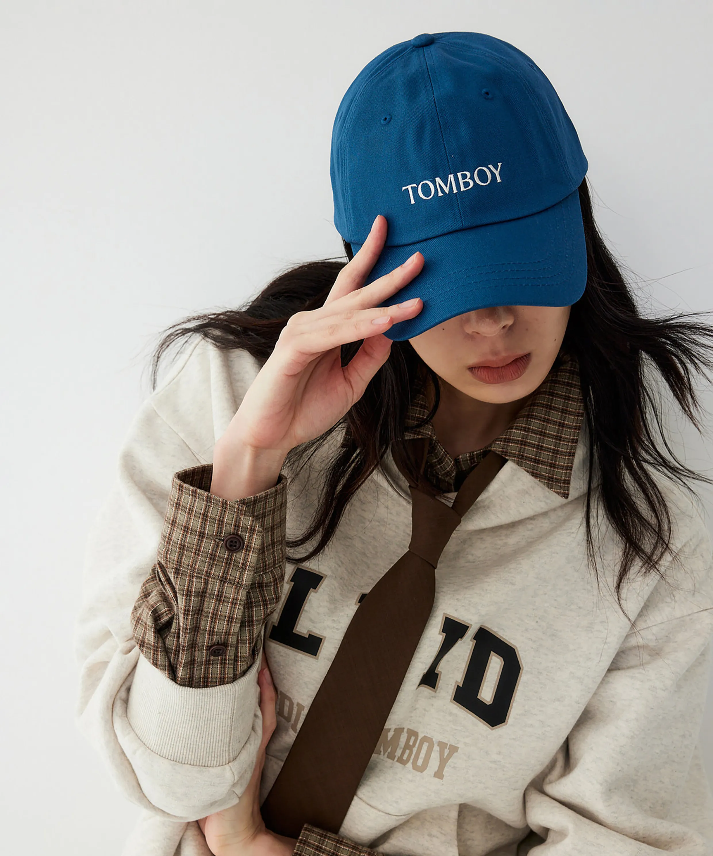 Tomboy Logo Ball Cap_Navy 9105474001