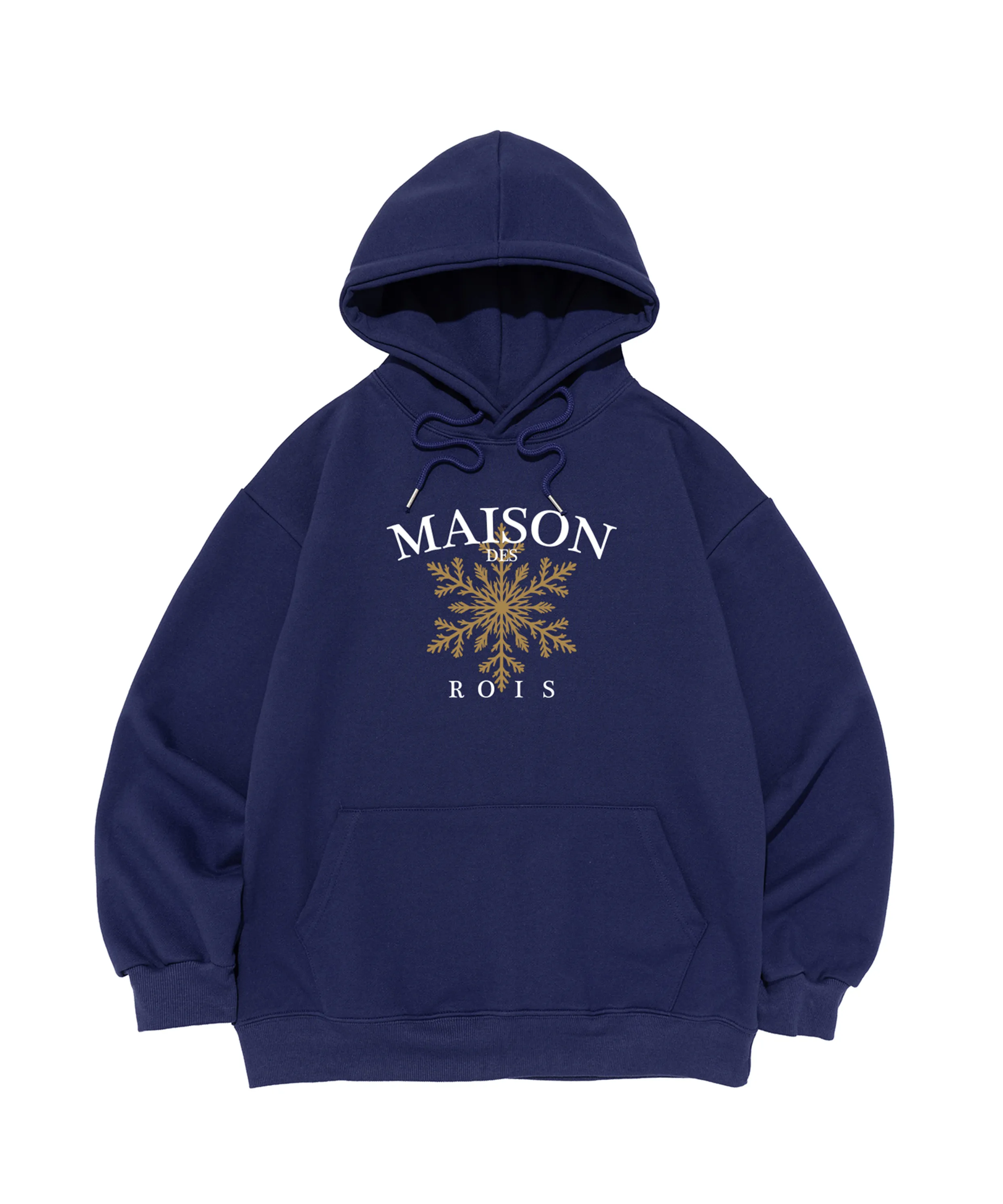 [Brushed/Non-brushed] Maison Snow Flower Hoodie (Blue)
