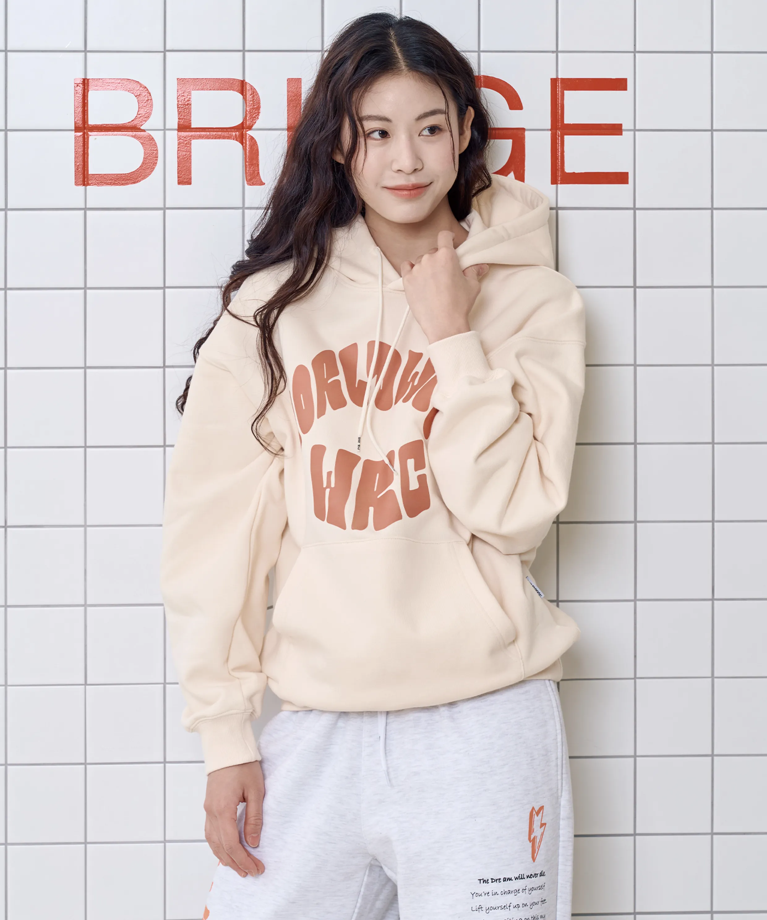 [Brushed/Non-brushed] Maison Snow Flower Hoodie (Blue)