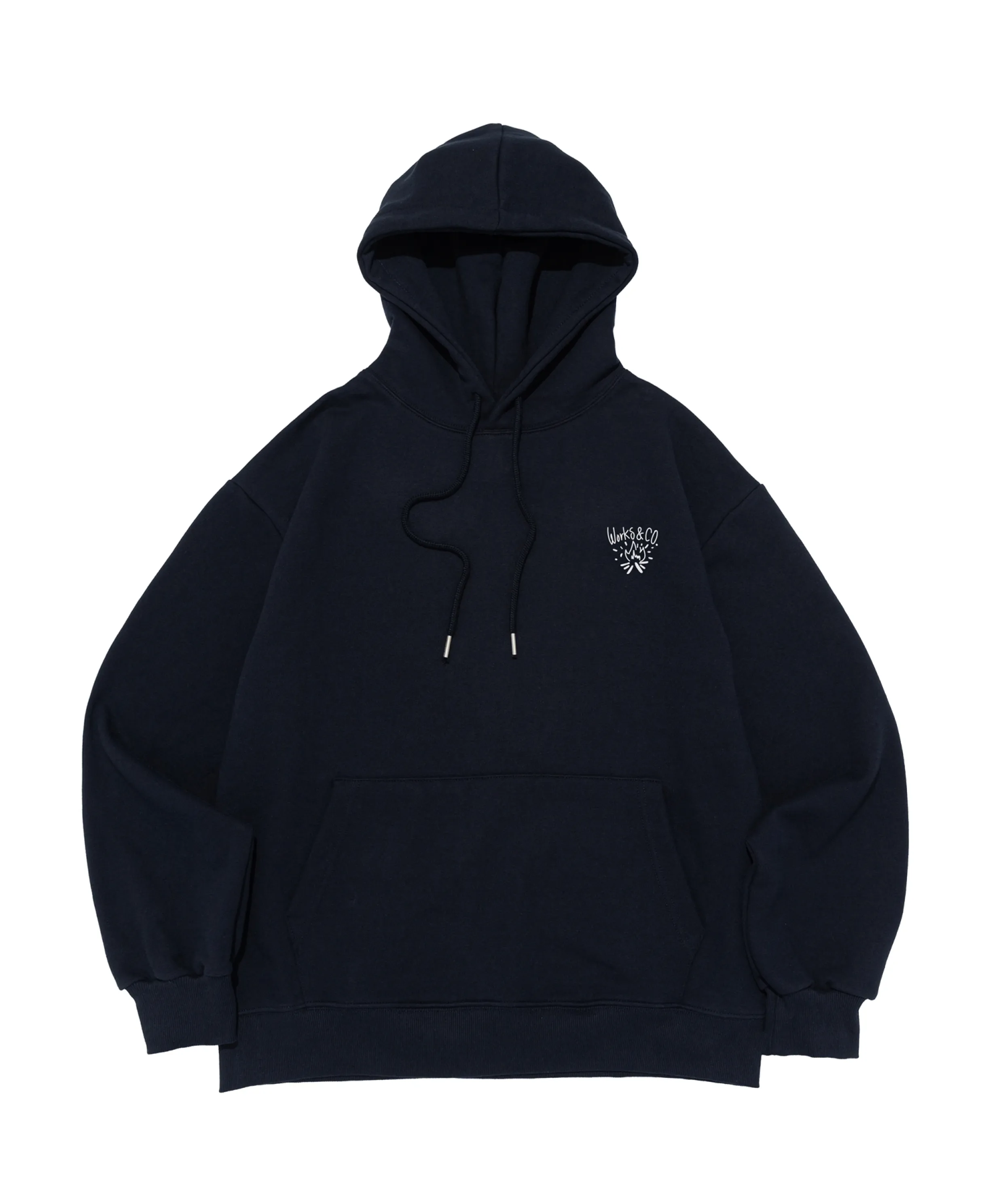 [Brushed/Non-brushed] Maison Snow Flower Hoodie (Black)