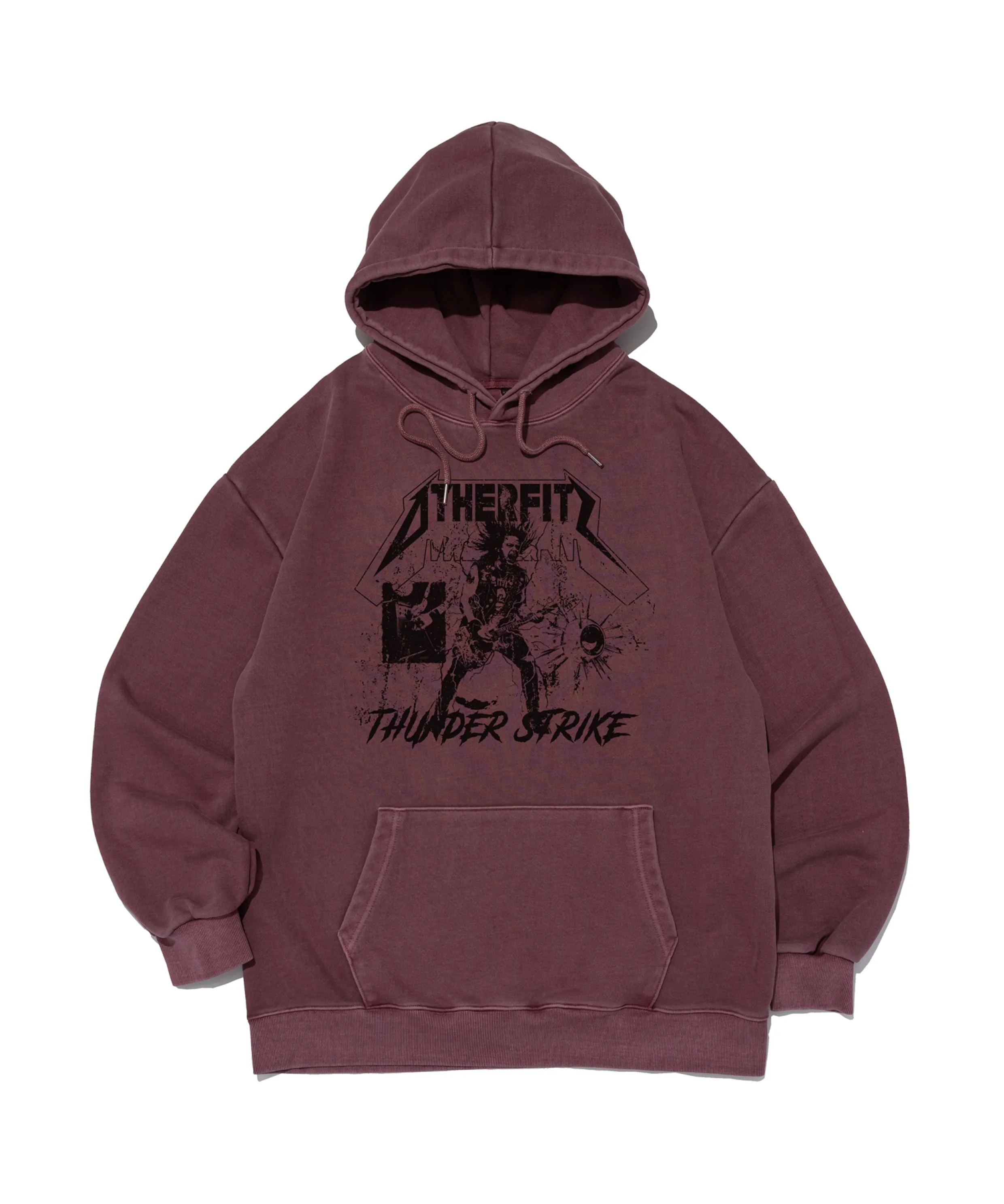 [Brushed/Non-brushed] Maison Snow Flower Hoodie (Black)
