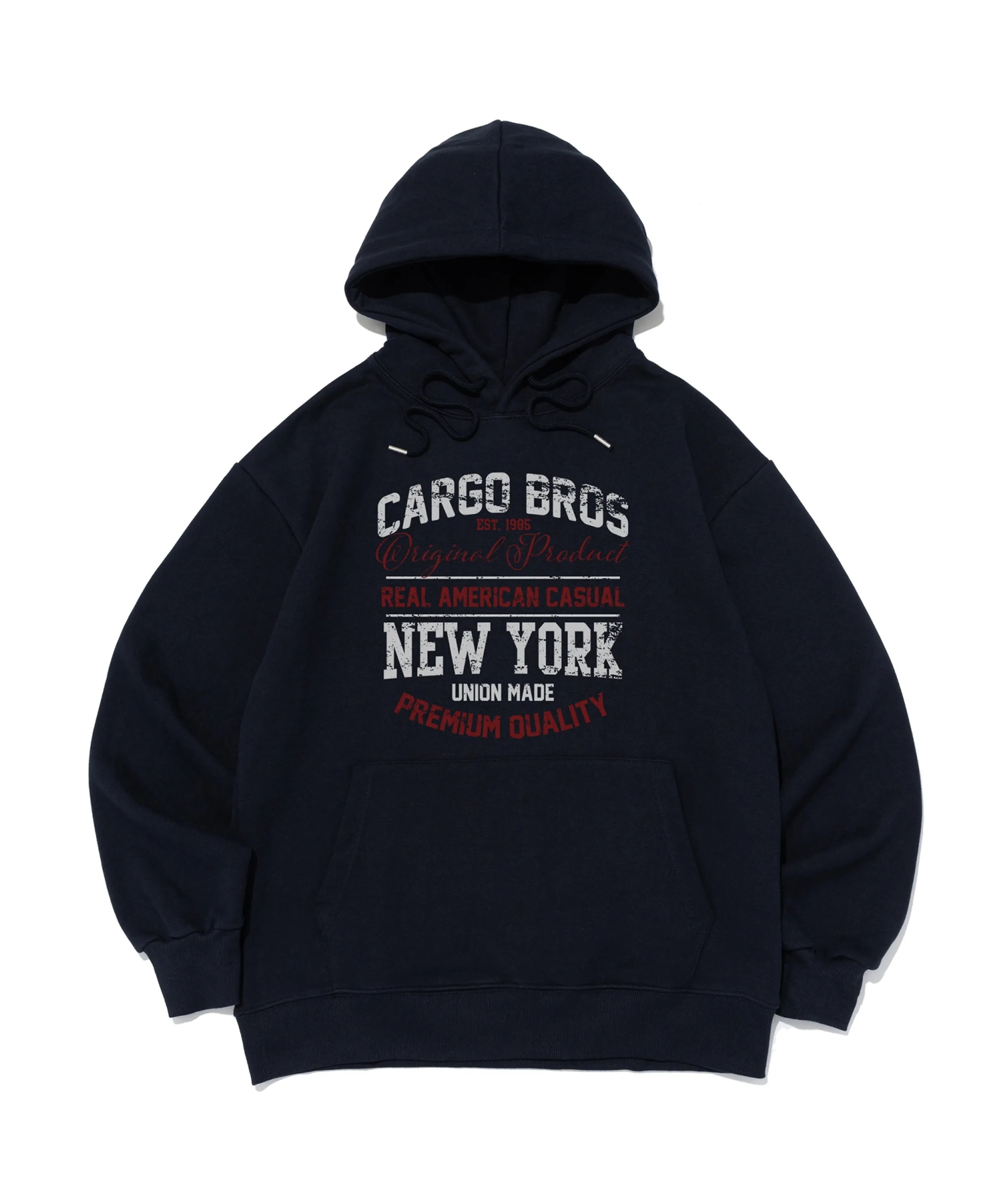 Maison Like You Lettering Oversized Hoodie (Pink) [Fleece/No Fleece]