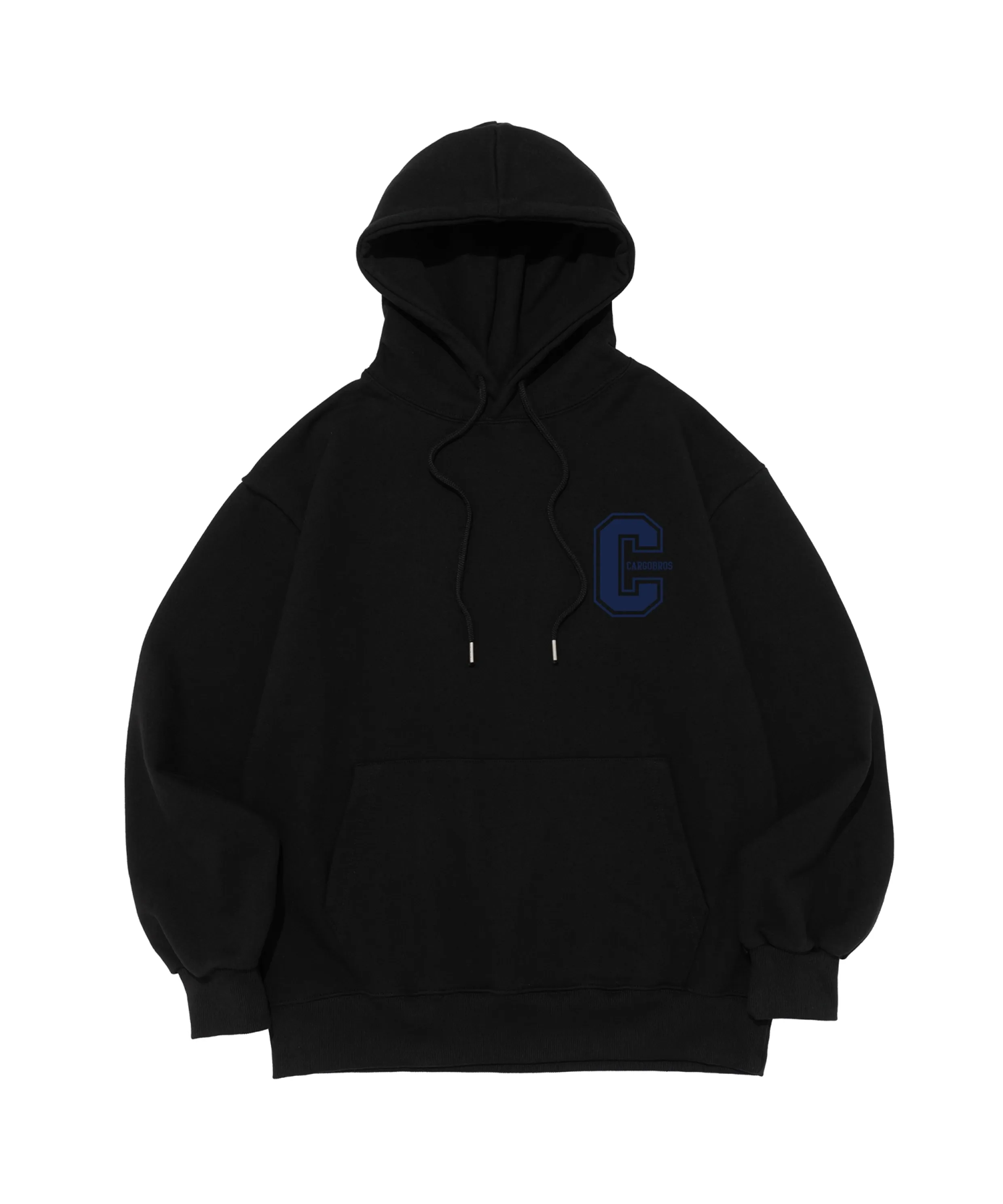 Maison Like You Lettering Oversized Hoodie (Black) [Fleece/No Fleece]