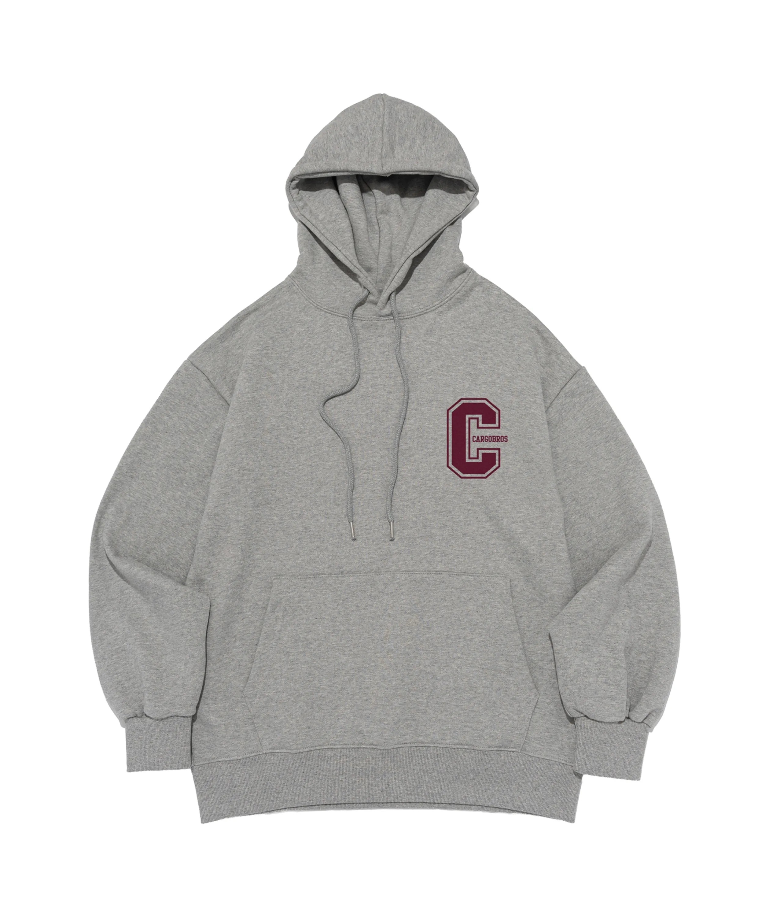 Maison Like You Lettering Oversized Hoodie (Black) [Fleece/No Fleece]