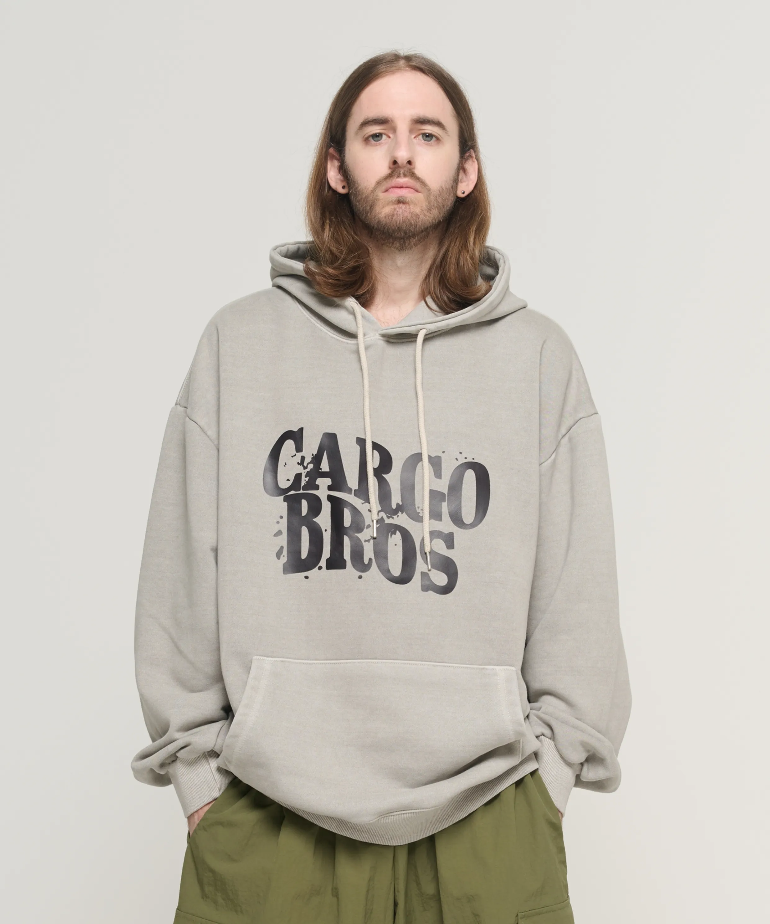 Maison Like You Lettering Oversized Hoodie (Black) [Fleece/No Fleece]