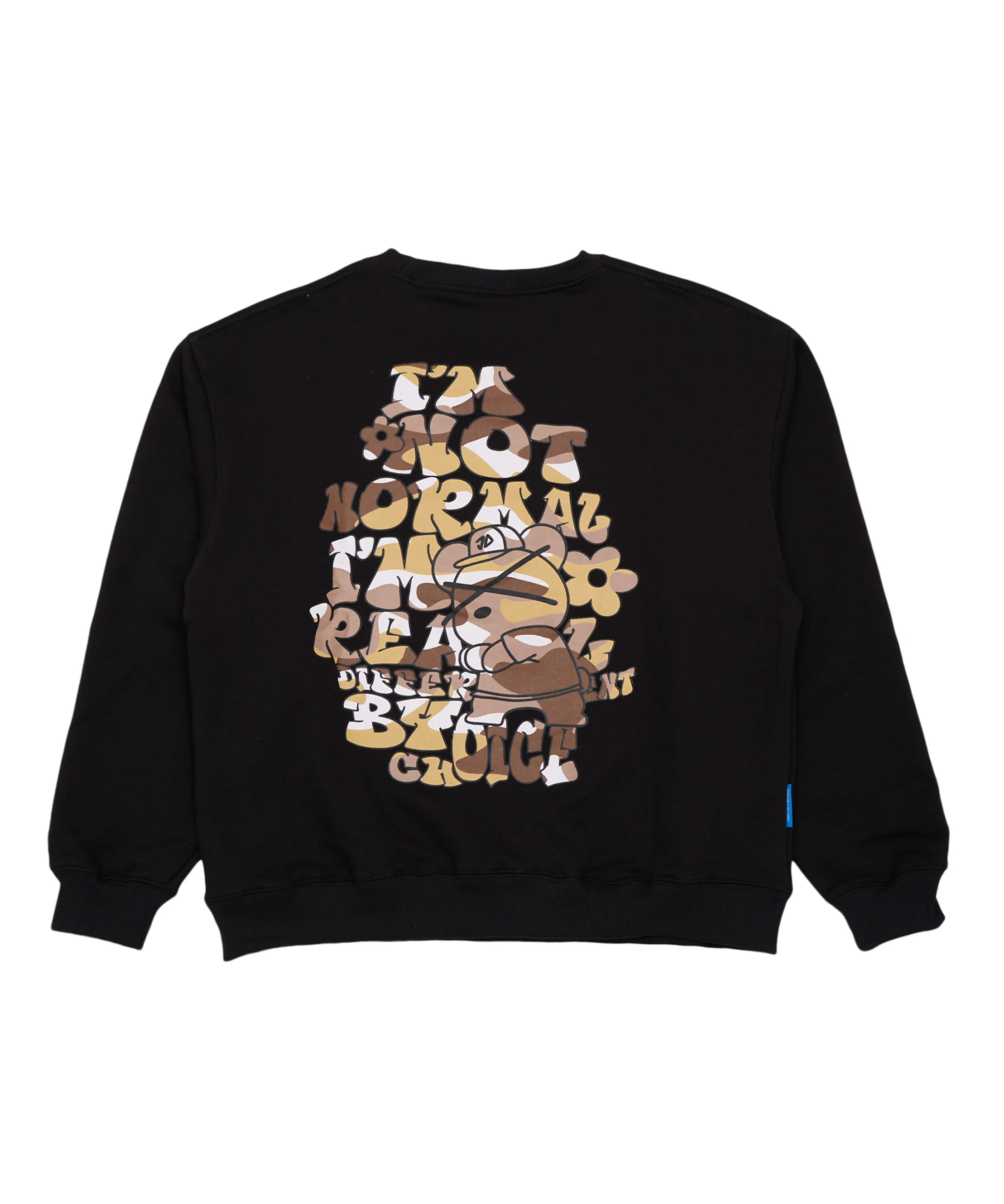 Military Bear Sweatshirt (Black)