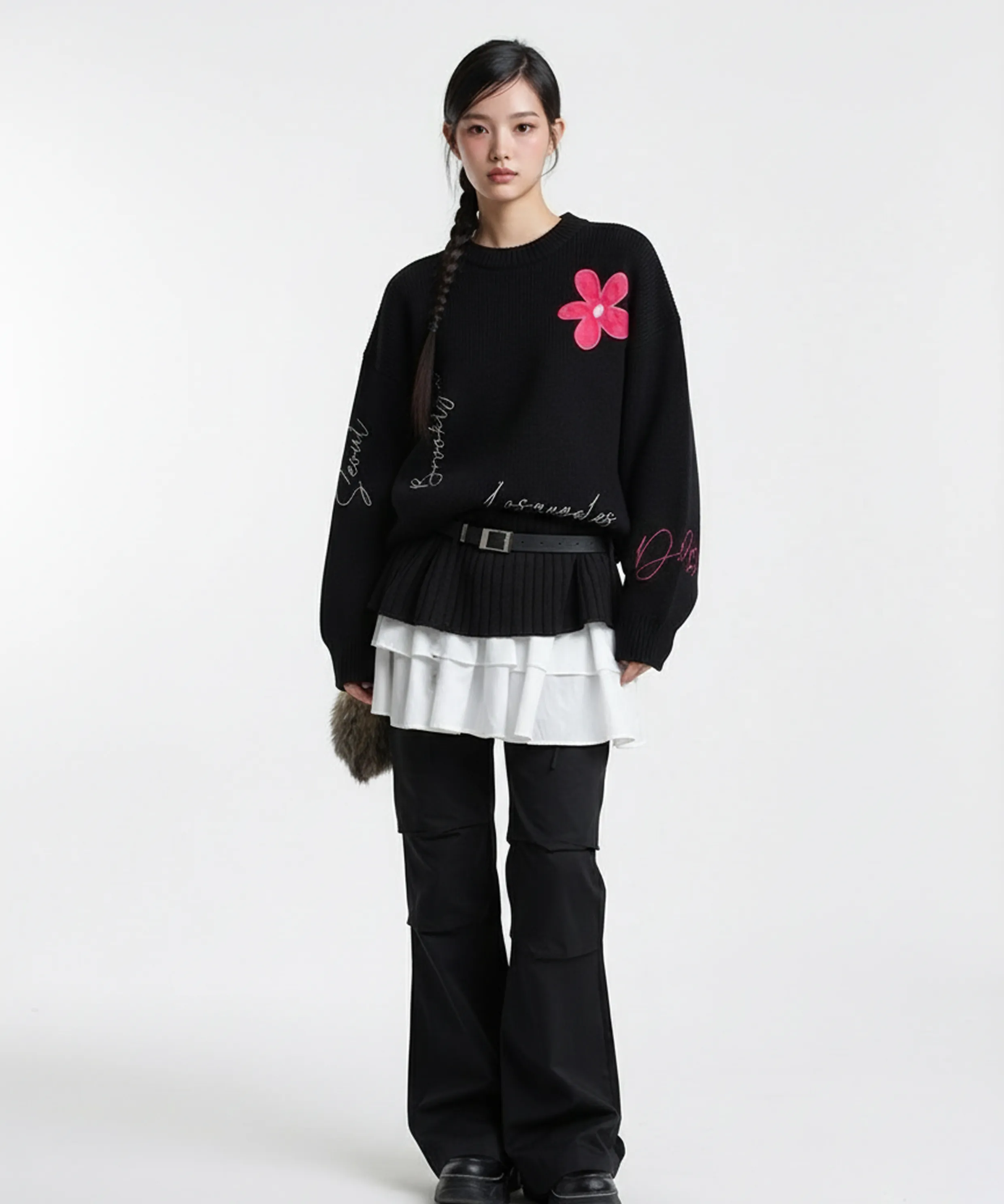 Military Bear Sweatshirt (Black)