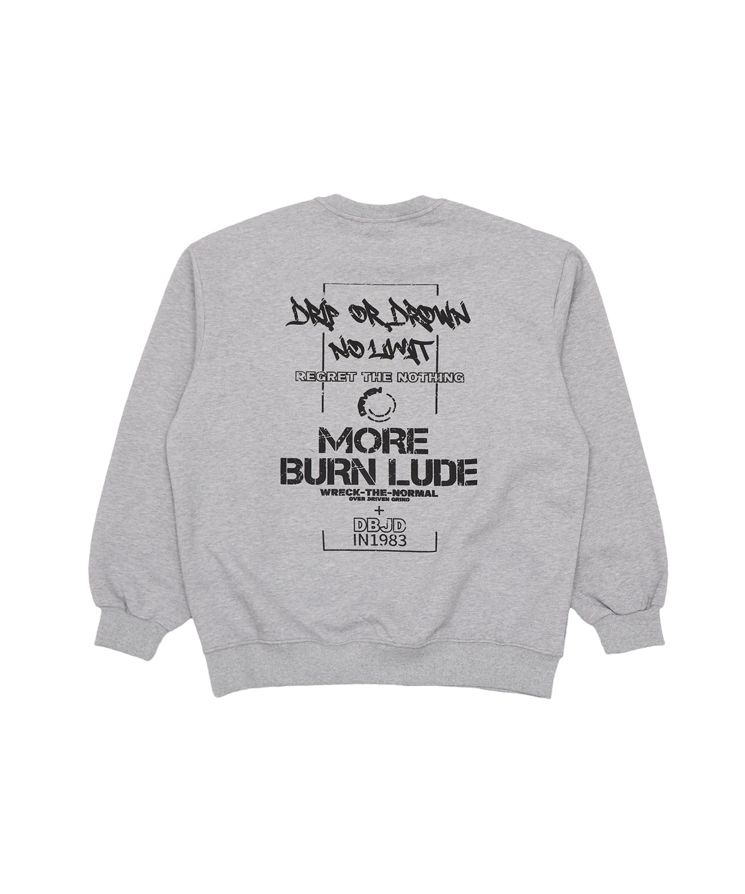 Driven Lettering Sweatshirt (Gray)