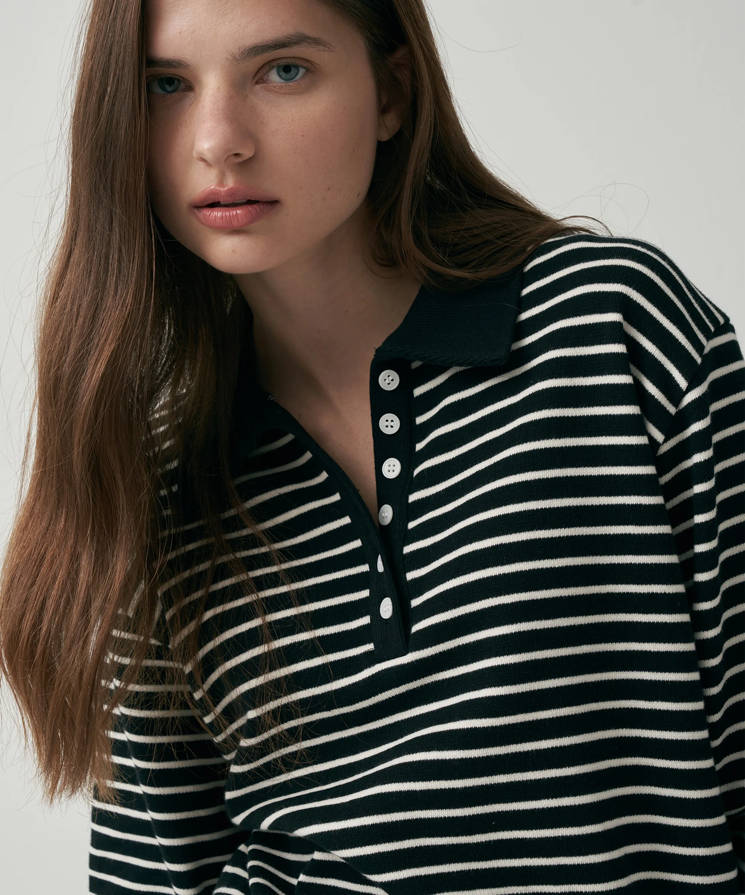 (w) Holiday Check Color Block In & Out Sweatshirt