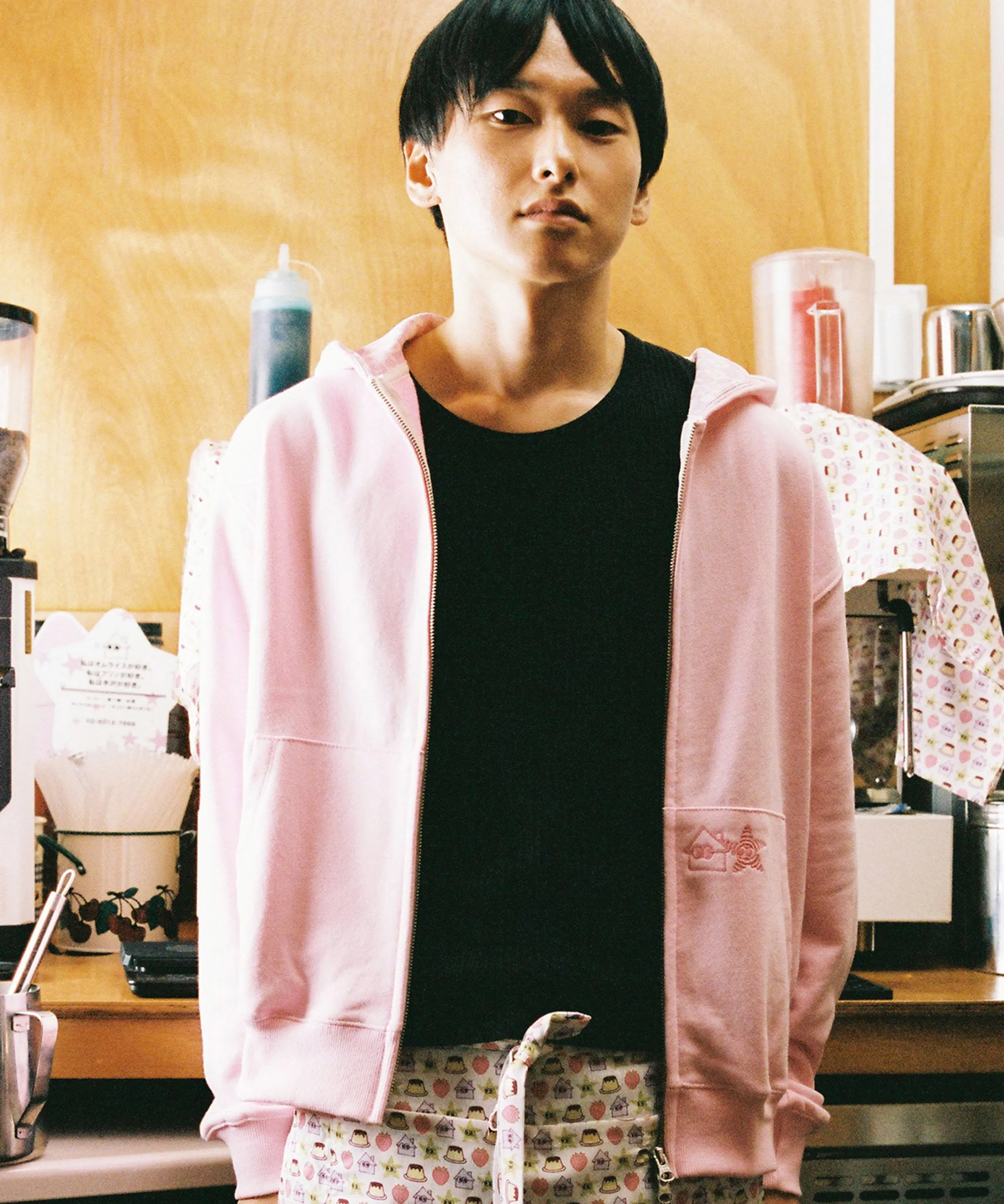[Su-taek X Webhouse] Check Ruffle Skirt - Blue