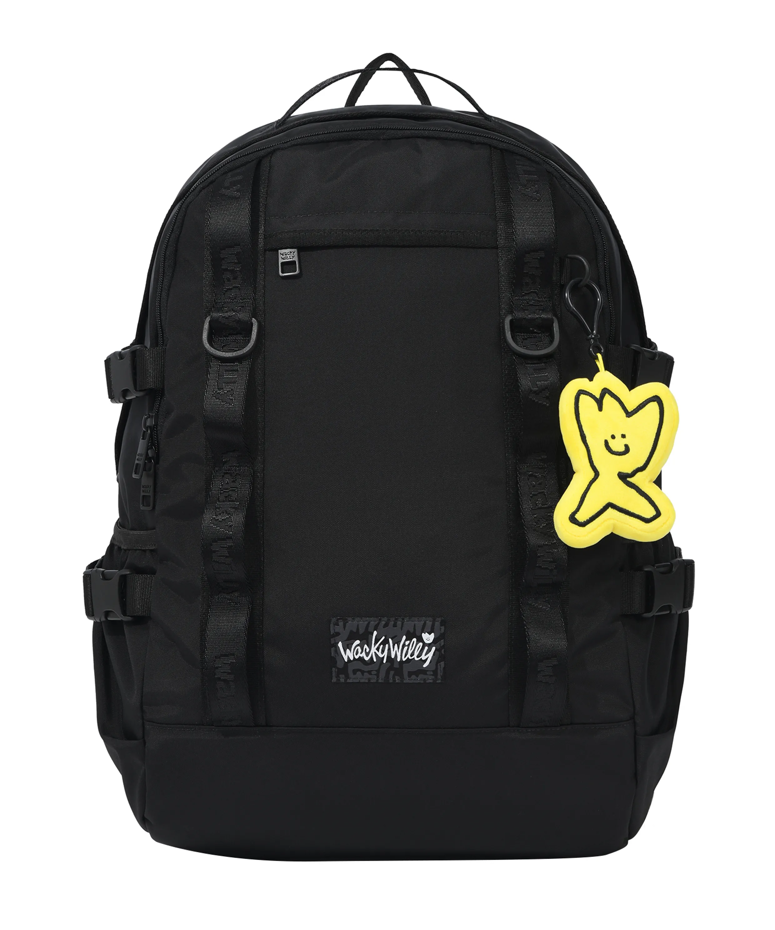 [25SS] Mesh String Backpack Charcoal