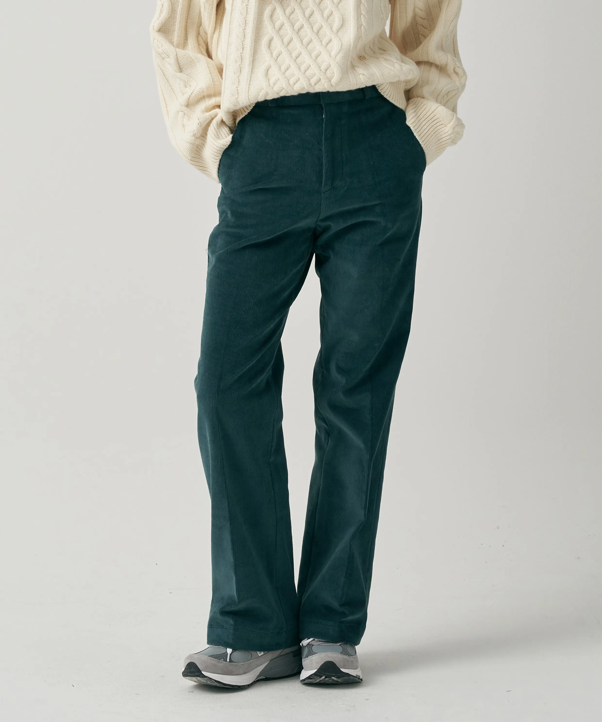 Corduroy Classic Bootcut - Green