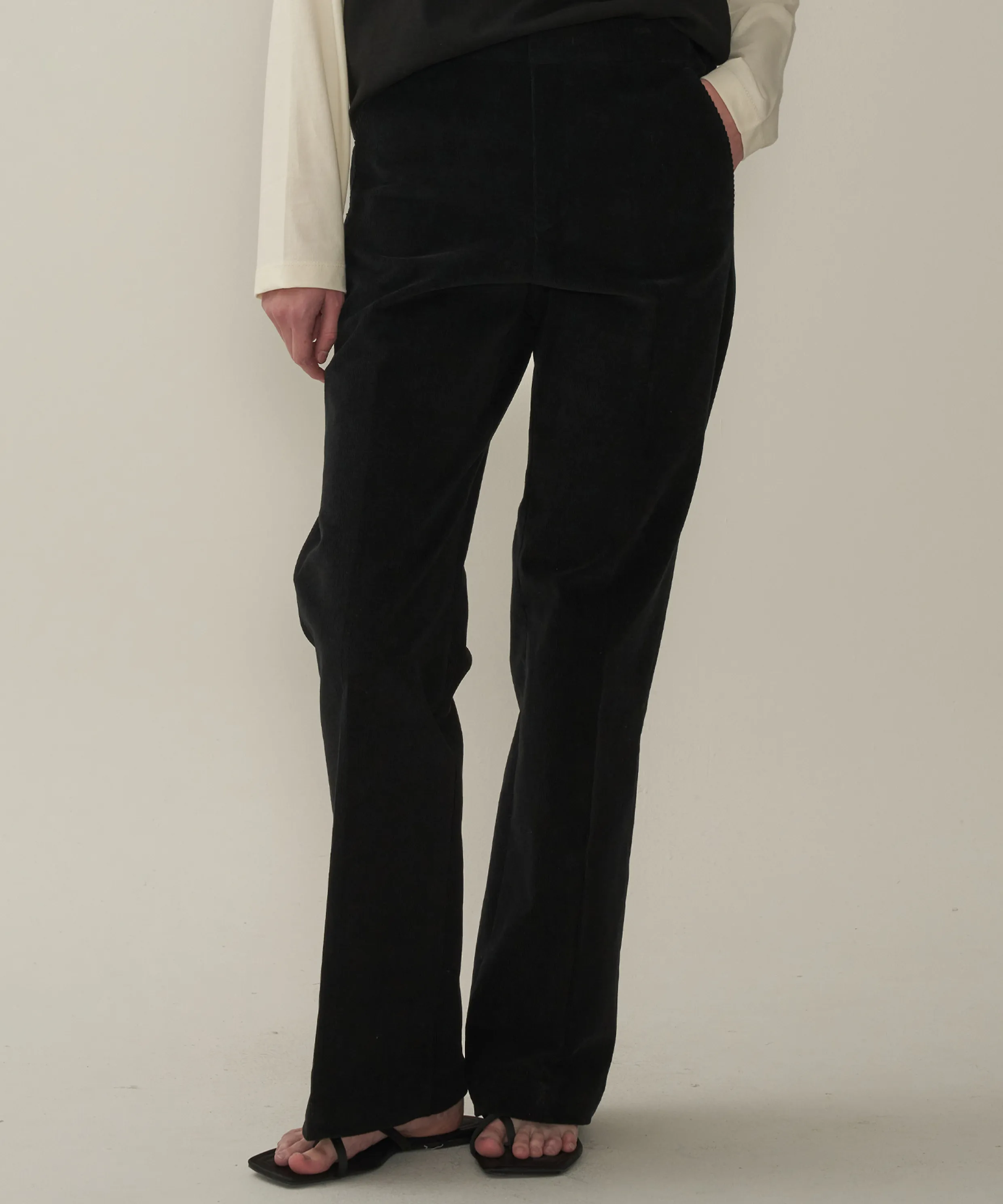 Corduroy Classic Bootcut - Green 7 Corduroy Classic Bootcut - Green