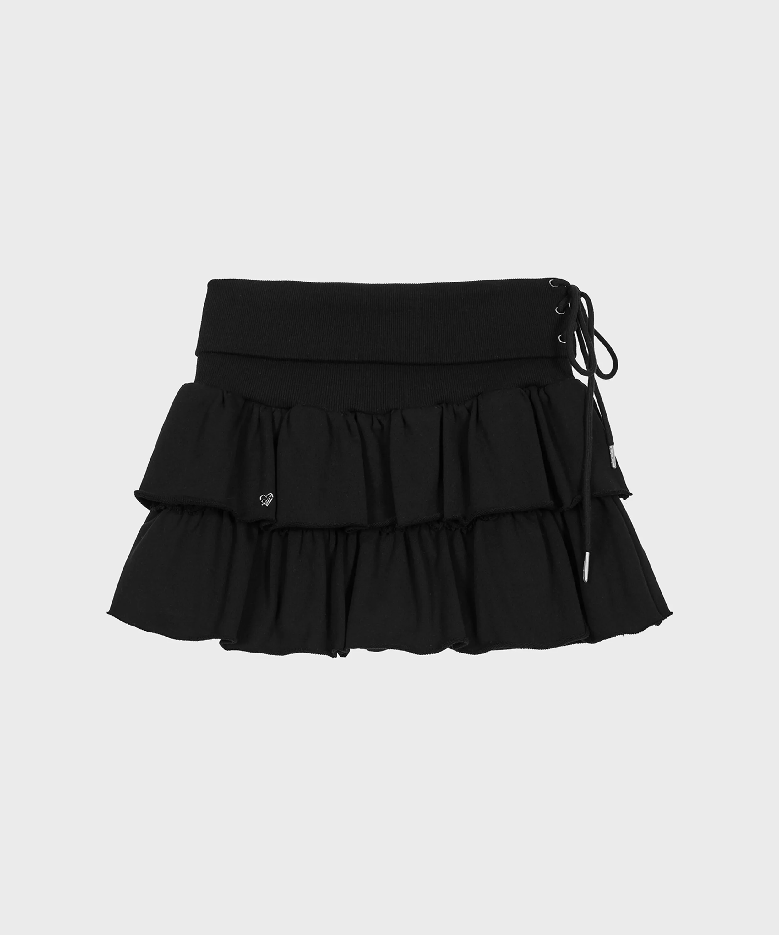 Bony Cancan Suede Skirt (black) 5 Bony Cancan Suede Skirt (black)