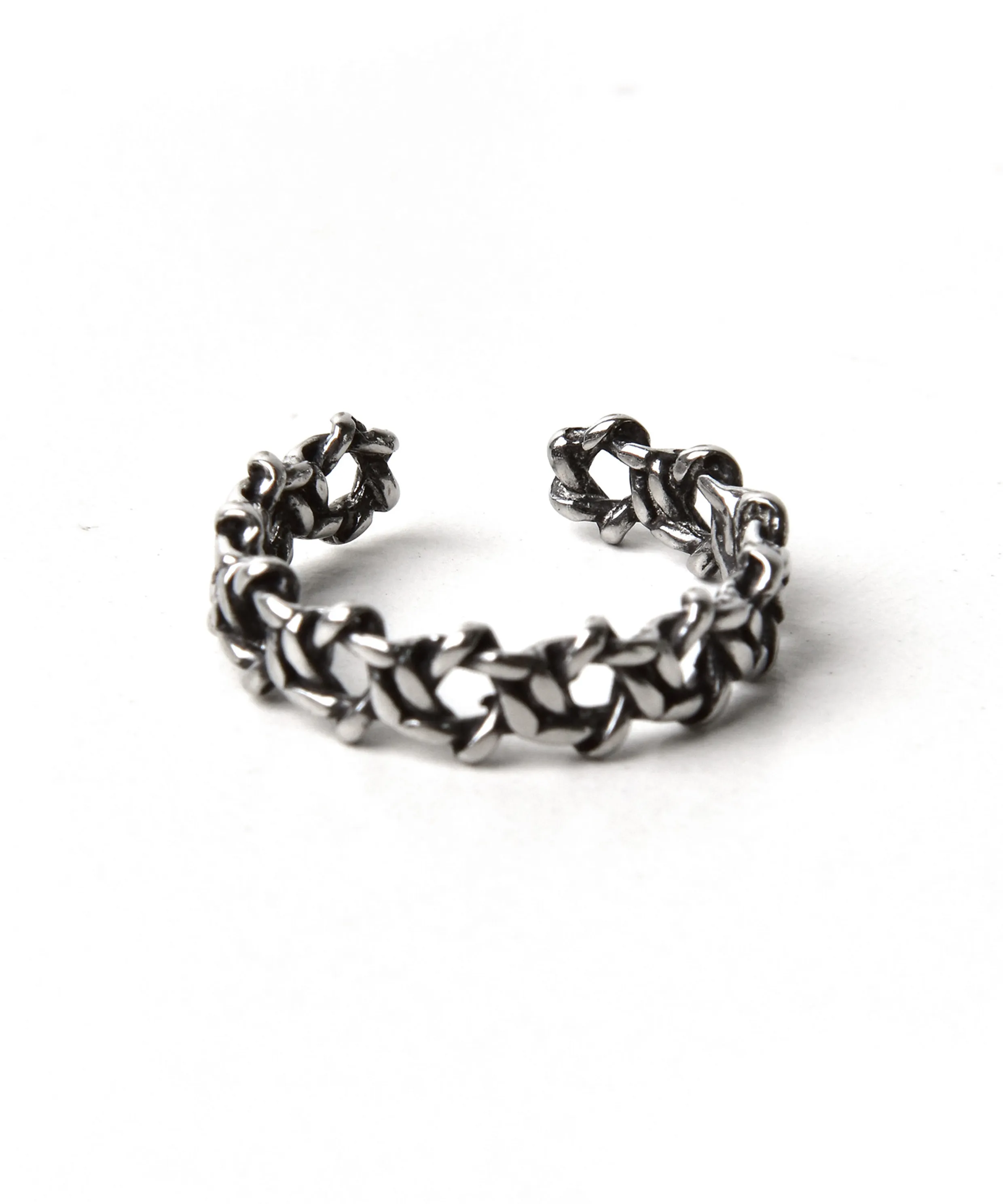 SBM016 Tie black open ring