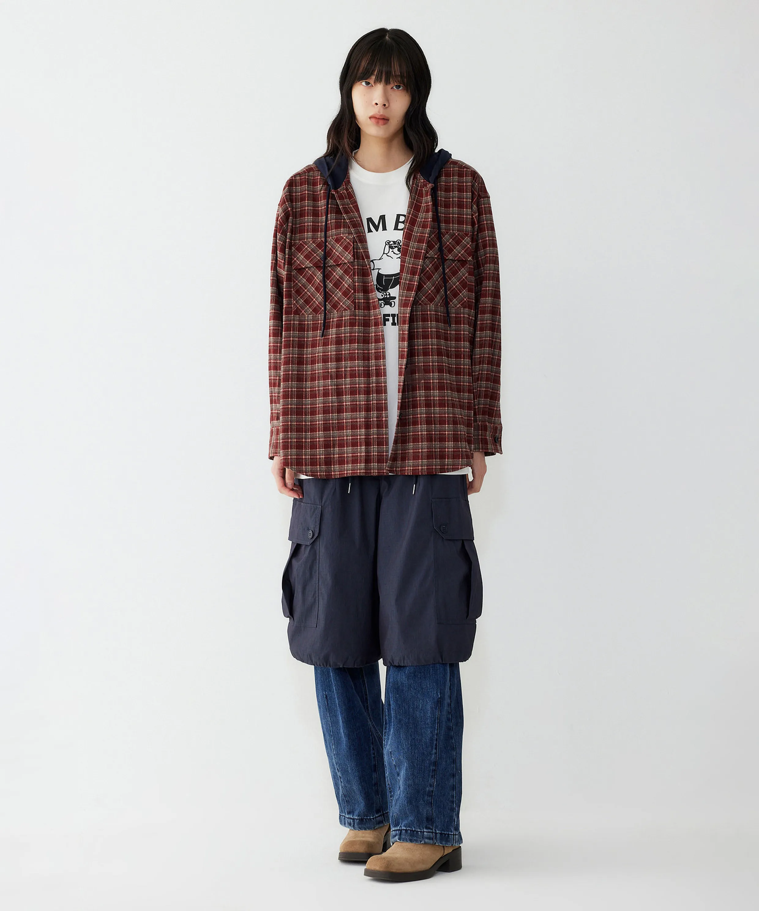 Ripstop Half Pants_Indigo 9105331122