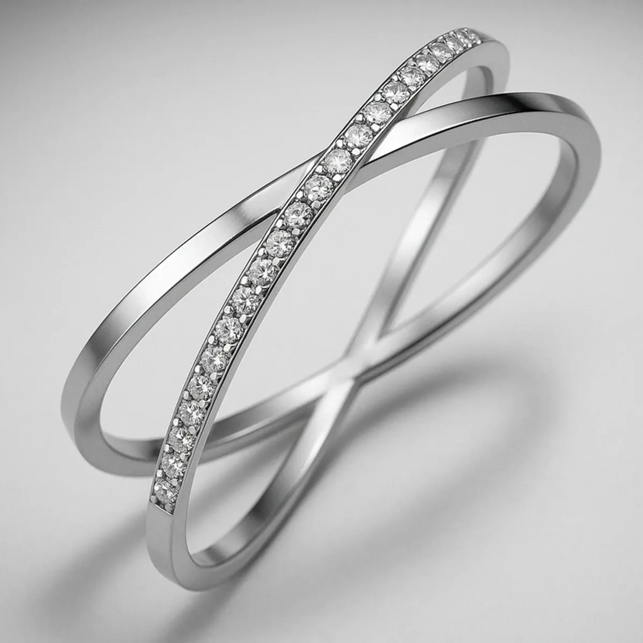[SILVER] SAND TWIST DB RING