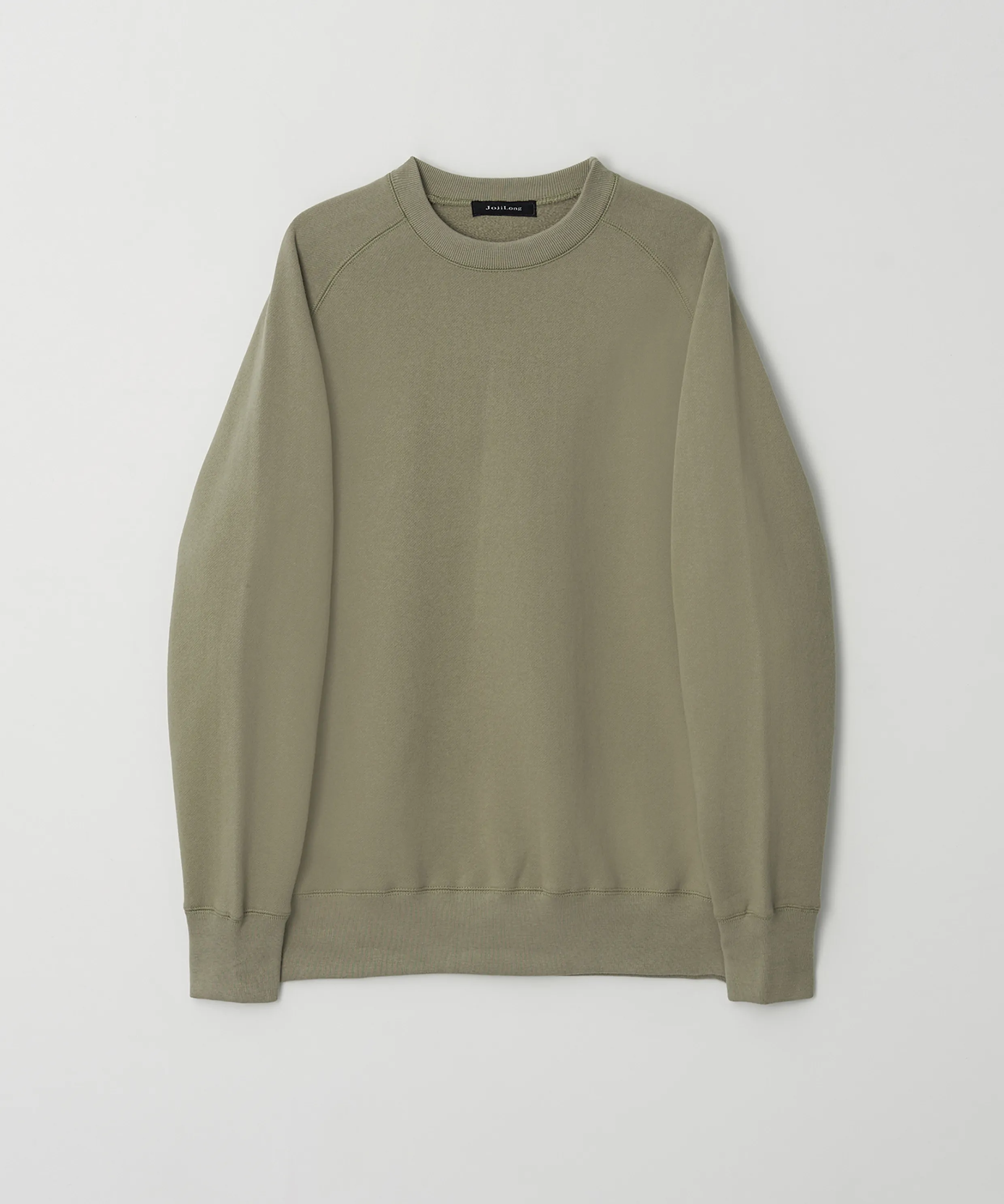 JN346 USA Cotton Raglan Sweatshirt - KHAKI BEIGE
