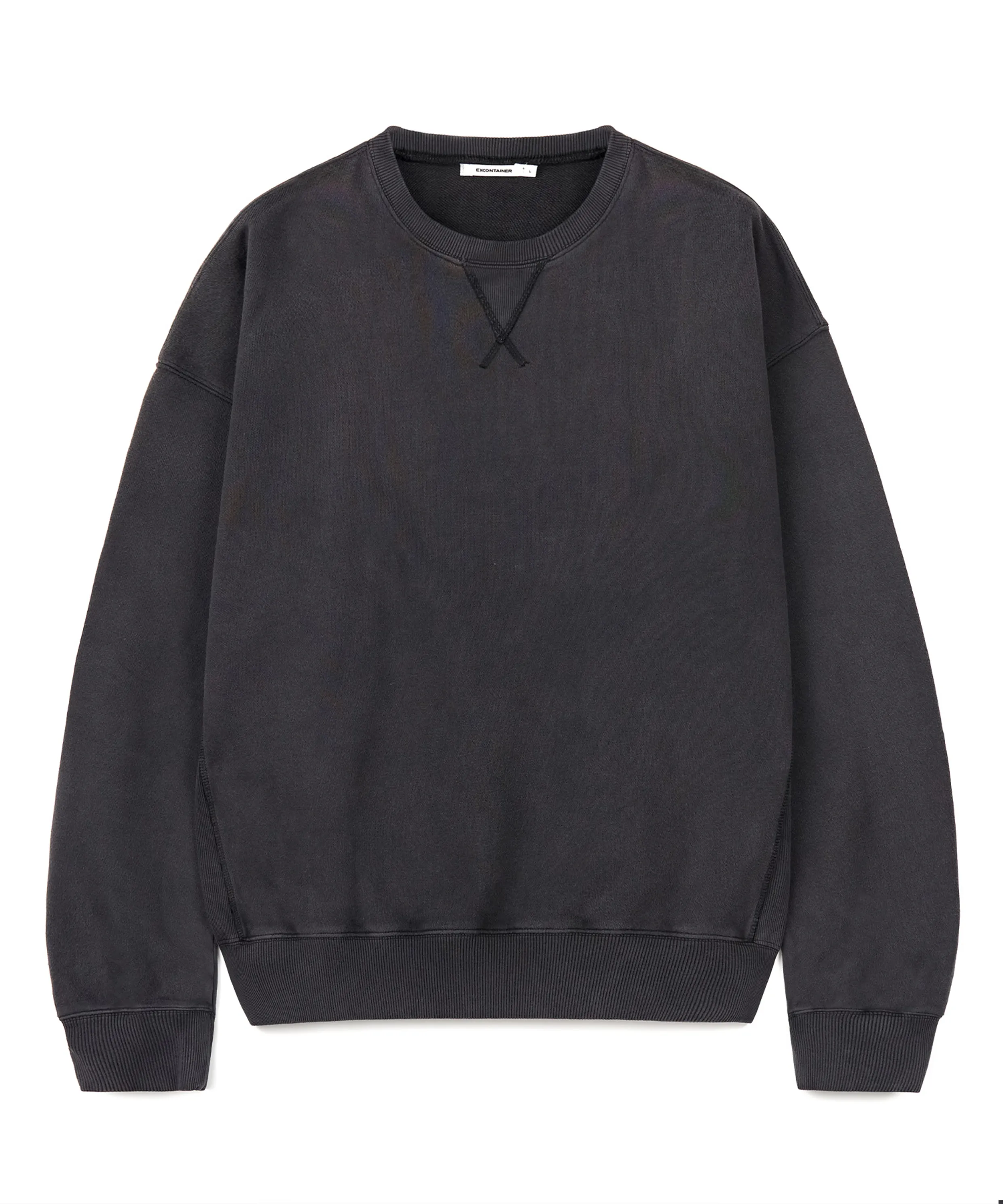 JN346 USA Cotton Raglan Sweatshirt - BLUE GREY