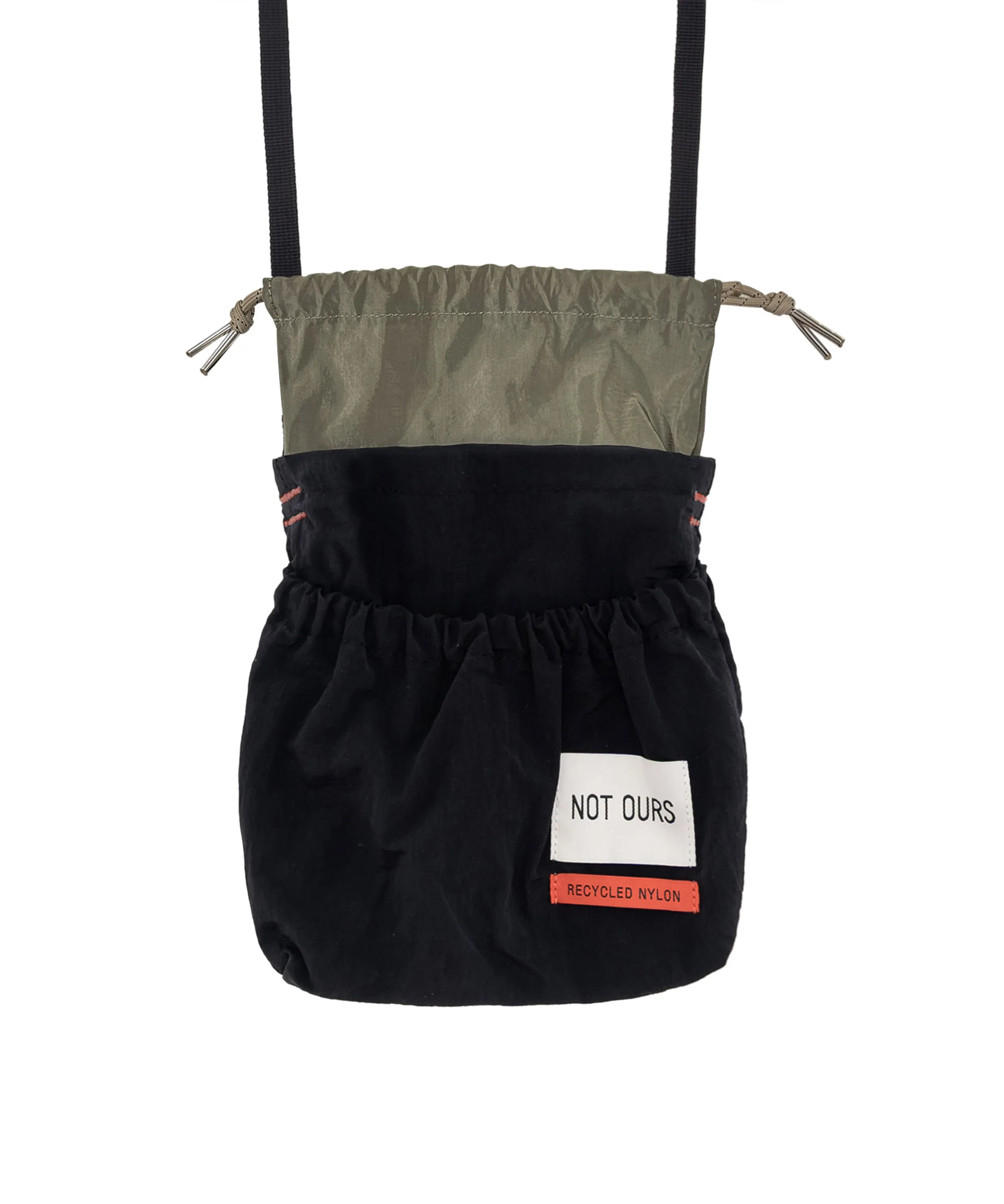 Hangout sacoche-Black/moss green