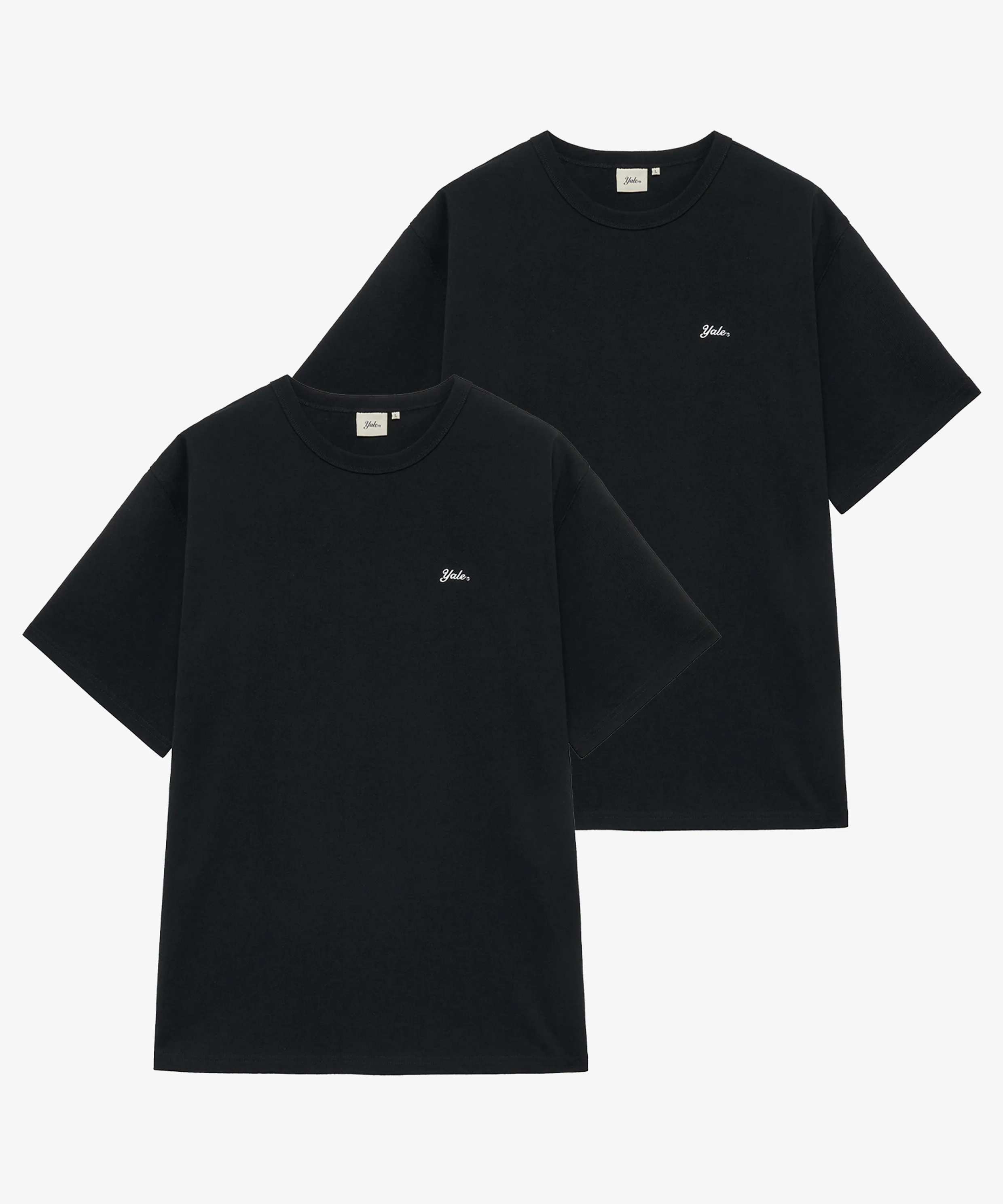Color-blocked Heavy Oversized Police Jacket (Black)