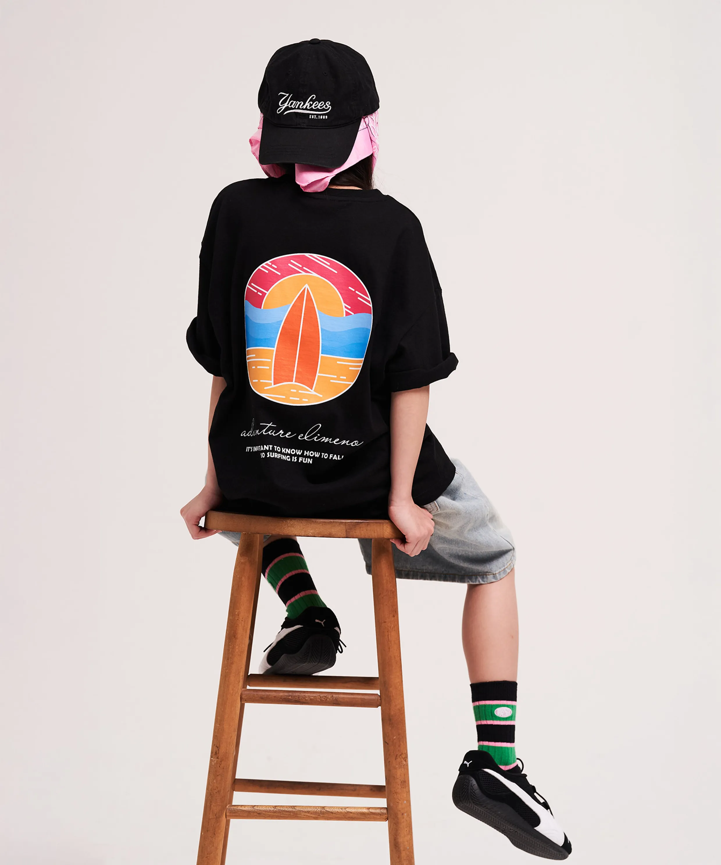 EY Surfing Kids Short Sleeve T-Shirt 2 Colors