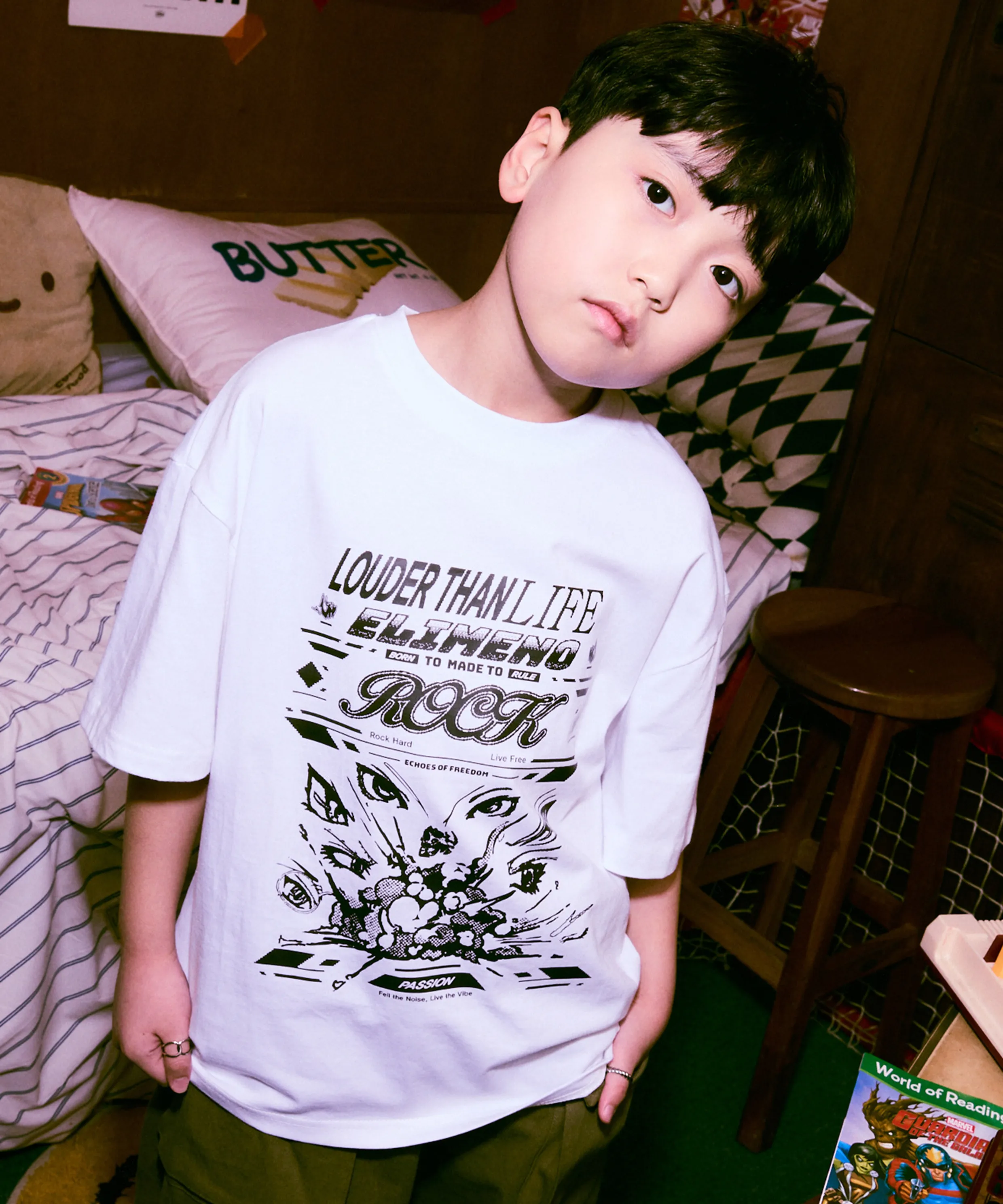 EY Lauder Kids Short Sleeve T-Shirt 4 Colors